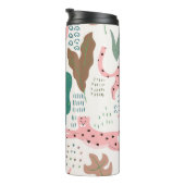 ジャングルパターン、ヒョウ柄、ヴィンテージ。 タンブラー (回転右)