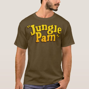 ジャングルパムレトロ70sドラッグレーシングアイコン tシャツ