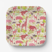 ジャングルパラダイス ペーパープレート (正面)