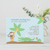 ジャングルパルズパーティの招待状 招待状 (スタンド正面)