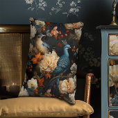 ジャングルパロッツエレガントヴィンテージビクトリアンボホ アクセントクッション