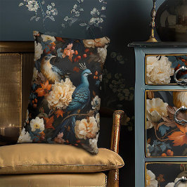 ジャングルパロッツエレガントヴィンテージビクトリアンボホ アクセントクッション