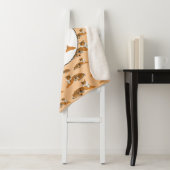 ジャングルパーソナライズされたトラの動物のパターン シェルパブランケット (インサイチュ)