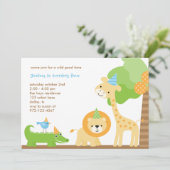 ジャングルパーティの招待状 招待状 (スタンド正面)