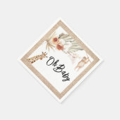 ジャングルパーティーナプキンス スタンダードカクテルナプキン (角)