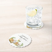 ジャングルパーティーベビーシャワーパーティー ペーパーコースター (インサイチュ)