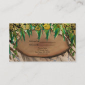 ジャングルパーティー金ゴールドグラムアニマルプリントフレンド参照 紹介カード (裏面)