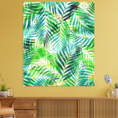 ジャングルパーム キャンバスプリント (インサイチュ (リビング))