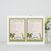 ジャングルパール/サファリ「ベビーの願い」シート (スタンド正面)