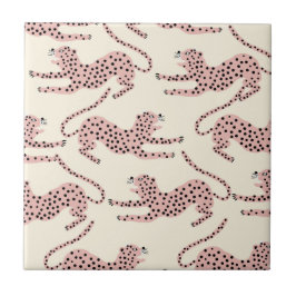 ジャングルヒョウ タイル