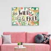 ジャングルビベス キャンバスプリント (インサイチュ (リビング))