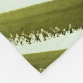 ジャングルビートトロピカルグリーン フリースブランケット (角)