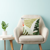 ジャングルビート熱帯緑 クッション (椅子)