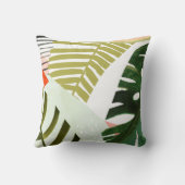 ジャングルビート熱帯緑 クッション (裏面)