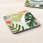 ジャングルビート熱帯緑 コースター (左側)