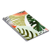 ジャングルビート熱帯緑 ノートブック (右側)