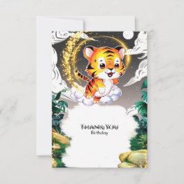 ジャングルファン タイガーバースデー サンキューカード