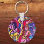 ジャングルフィーバーデザインキーチェーン キーホルダー (裏面)