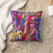 ジャングルフィーバーラグジュアリーピロー クッション (ブランケット)