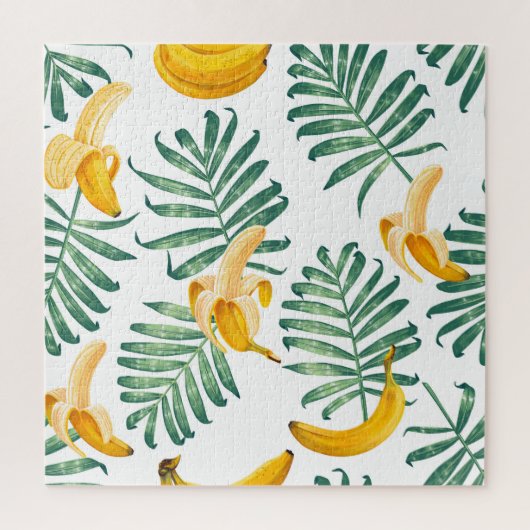 ジャングルフルーツ：鮮やかヴィンテージ ジグソーパズル (縦)