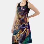 ジャングルフレンズオールオーバープリントエプロン エプロン (インサイチュ)