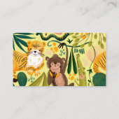 ジャングルブックのベビー挿入カード エンクロージャーカード (裏面)