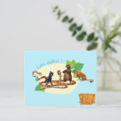 ジャングルブックグループショット4 ポストカード (スタンド正面)