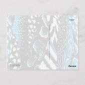 ジャングルブルー ポストカード (裏面)