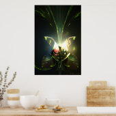 ジャングルブーケ ポスター (キッチン)