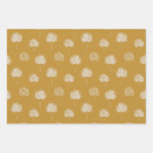 ジャングルベビーシャワーギフトラップラッピング紙シート ラッピングペーパーシート (正面3)