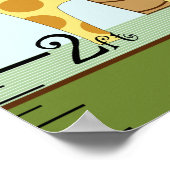 ジャングルベビー保の成長グラフ8x44! ポスター (角)