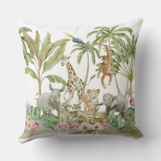 ジャングルベビー クッション (裏面)