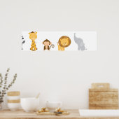 ジャングルベビー ポスター (キッチン)