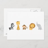 ジャングルベビー ポストカード (正面/裏面)