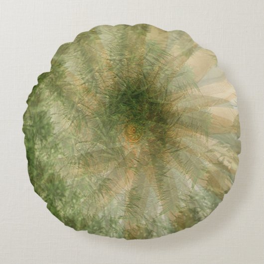 ジャングルホイール…... ラウンドクッション (正面)