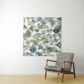 ジャングルホワイトタイガースタペストリー タペストリー (インサイチュ(横))