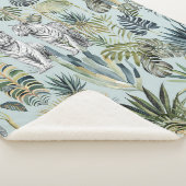 ジャングルホワイトタイガース シェルパブランケット (3/4)