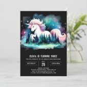 ジャングルホースエレガント誕生日 招待状 (スタンド正面)