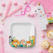 ジャングルボーイズ紙プレート ペーパープレート (パーティー)