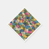 ジャングルモダンアート スタンダードカクテルナプキン (角)