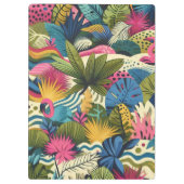 ジャングルモリスモダンアート クリップボード (裏面)