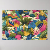 ジャングルモリスモダンアート ポスター (正面)