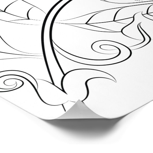 ジャングルモンキーアダルトカラーリングポスター ポスター (角)