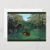 ジャングルモンキーズフォークアートバイルソー ポストカード (正面/裏面)