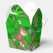 ジャングルモンキーバースデーパーティーのオフィードボックス フェイバーボックス (オープン)