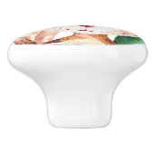 ジャングルモンキー＆キリンサファリ寝室ベビー家具 セラミックノブ (側面)