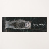 『ジャングルヨガマット』で「ホワイトタイガー」と名付ける ヨガマット (正面(横))