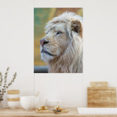 ジャングルライオンの王プリントポスター壁画 ポスター (キッチン)