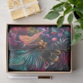 ジャングルラ鮮やかプソディ背景の切り離し 薄葉紙 (ギフト)