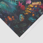 ジャングルラ鮮やかプソディ背景の切り離し 薄葉紙 (詳細)